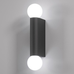 Изображение товара Настенный светильник Elektrostandard Lily MRL 1029 черный для ванной IP54