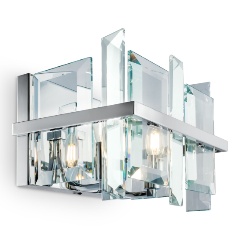 Изображение товара Настенный светильник Maytoni Cerezo MOD201WL-02N хром стекло для кафе и ресторанов