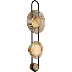 Изображение товара Настенный светильник MODESTYLE MS.1506.02 BK-BS