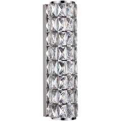 Изображение товара Настенный светильник Odeon Light PANTA 4927/8WL металл хром хрусталь современный стиль