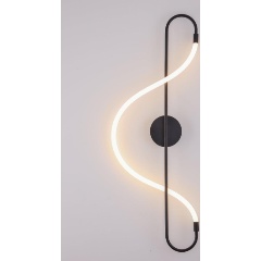 Изображение товара Настенный светодиодный светильник Arte Lamp KLIMT A2850AP-13BK хай-тек черный 13Вт