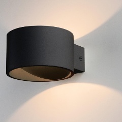 Изображение товара Настенный светодиодный светильник Elektrostandard Coneto Led черный 6 Вт для интерьера