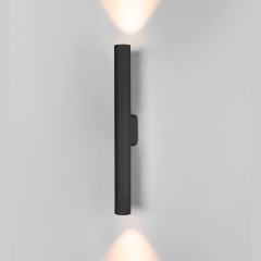 Изображение товара Настенный светодиодный светильник Elektrostandard Langer 40124/LED черный для ванной