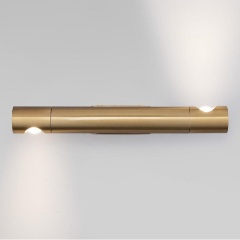 Изображение товара Настенный светодиодный светильник Eurosvet Tybee 40161 латунь для спальни