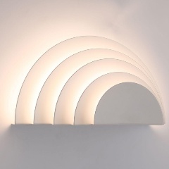 Изображение товара Настенный светодиодный светильник Lussole Grant LSP-7190 белый металл современный дизайн