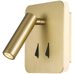 Изображение товара Настенный светодиодный светильник Mantra Cayman 7854 стиль хай-тек золото