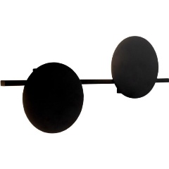 Изображение товара Настенный светильник Mantra Eris 7299 для прихожей хай-тек черный 16 Вт