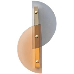 Изображение товара Настенный светодиодный светильник Milosh Tendence 0833WL-12GD стиль modern для спальни