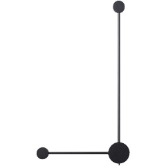 Изображение товара Настенный светодиодный светильник Odeon Light Satellite 7008/10WL хай-тек черный для прихожей