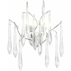 Изображение товара Настенный светодиодный светильник TEARDROPS SL1660.101.02 модерн хром стиль