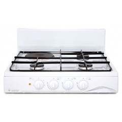 Изображение товара Настольная газовая плита Gefest ПГЭ 910-01 белая 4-конфорочная комбинированная