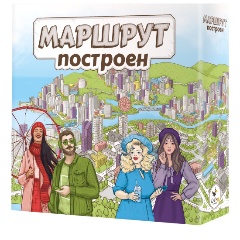 Изображение товара Настольная игра CROWD GAMES Маршрут построен. Расширенное издание