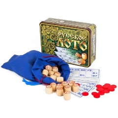 Изображение товара Настольная игра ДЕСЯТОЕ КОРОЛЕВСТВО 01776 Лото. Русские узоры