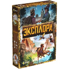 Изображение товара Настольная игра ЭВРИКУС Эксплора с аукционом и экспедициями 2-4 игрокам