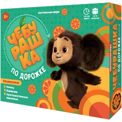 Изображение товара Настольная игра ГЕОДОМ Чебурашка по дорожке