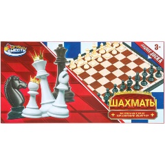 Изображение товара Настольная игра шахматы ИГРАЕМ ВМЕСТЕ магнитные складная доска 2007K916-R