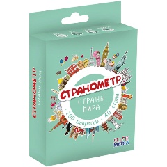 Изображение товара Настольная игра SELFIE MEDIA 44405P Странометр: Страны мира