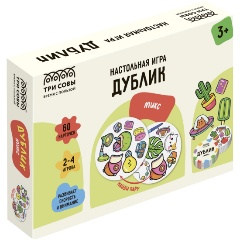 Изображение товара Настольная игра ТРИ СОВЫ Дублик. Микс, 60 карточек