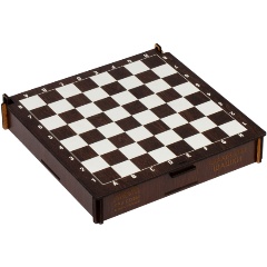 Изображение товара Игра настольная-конструктор ТРИ СОВЫ Шахматы, шашки, 21*21см