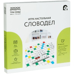 Изображение товара Настольная игра ТРИ СОВЫ Словодел 27x27 см для всей семьи
