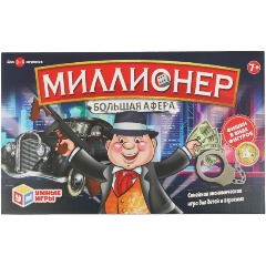 Изображение товара Настольная игра УМНЫЕ ИГРЫ миллионер, D105-H24011-R1
