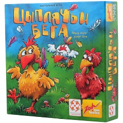 Изображение товара Настольная игра Цыплячьи бега для детей и взрослых увлекательная гонка на память