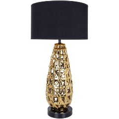 Изображение товара Настольная лампа Arte Lamp Taiyi A4002LT-1GO черного цвета