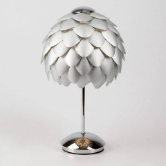 Изображение товара Настольная лампа Bogates 01099/1 модерн хром металл 60 Вт для кафе