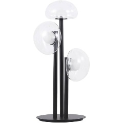 Изображение товара Настольная лампа Crystal Lux Bosque LG3 Black/Transparent