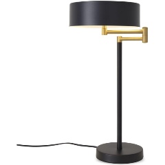 Изображение товара Настольная лампа Freya Izza FR4008TL-02BBS для кафе и ресторанов стиль лофт