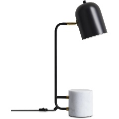 Изображение товара Настольная лампа Freya Unique FR5279TL-01B1 стиль модерн мрамор черный