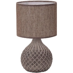 Изображение товара Настольная лампа Lucia Грильяж 363 для гостиной с тканевым плафоном