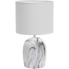 Изображение товара Настольная лампа Lucia Мармо итальяно 366 для гостиной прованс керамика ткань IP20
