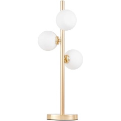 Изображение товара Настольная лампа Lumina Deco LDT 6033-3 FGD современная со светодиодами для кабинета