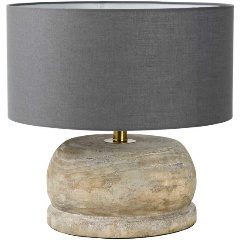 Изображение товара Настольная лампа Lussole MIDLAND LSP-0941 современная коричневая