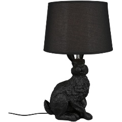 Изображение товара Настольная лампа Omnilux Piacenza OML-19924-01 для гостиной, модерн, черная