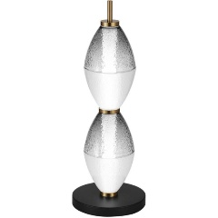 Изображение товара Настольная лампа ST Luce SL6130.404.12 для спальни современный стиль металл стекло