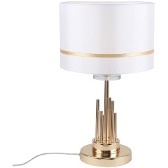 Изображение товара Настольная лампа Stilfort Chart 1045/03/01T для гостиной стиль модерн белая золотая
