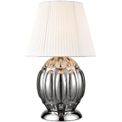 Изображение товара Настольная лампа Vele Luce Helen VL4263N21 классика для спальни хром ткань