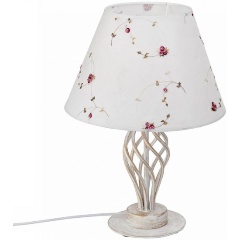 Изображение товара Настольная лампа Vitaluce V1559/1L прованс розовая для гостиной