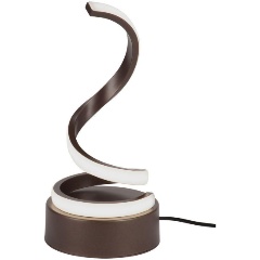 Изображение товара Настольная лампа Vitaluce V4670-7/1L для прихожей светодиодная коричневая