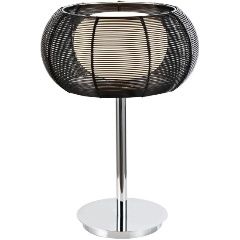 Изображение товара Настольная лампа Wertmark Setmo WE220.01.224 черная с хромом