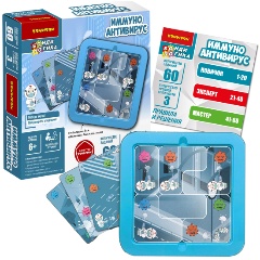 Изображение товара Настольная логическая игра BONDIBON ВВ5769 БондиЛогика Иммуно Антивирус для детей