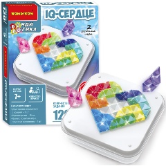 Изображение товара Настольная логическая игра BONDIBON ВВ5834 БондиЛогика. IQ-сердце