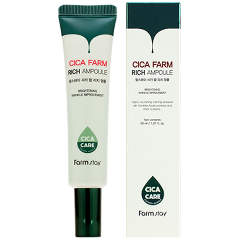 Изображение товара Насыщенная успокаивающая сыворотка для лица FarmStay с экстрактом центеллы азиатской, 30 мл