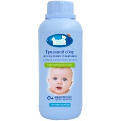 Изображение товара Натуральный комплекс экстрактов трав Наша Мама "Ромашка, Череда, Тысячелистник" для купания малышей 1000 мл.