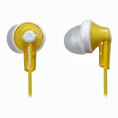 Изображение товара Наушники Panasonic RP-HJE118, желтый
