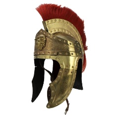 Изображение товара Шлем NAUTIC ARMOURI преторианский с красным плюмажем