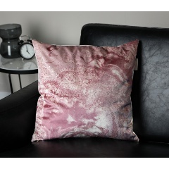 Изображение товара Наволочка декоративная Sofi de Marko Мрамор (пепел роза) 45х45