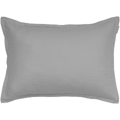 Изображение товара Наволочка SOFI DE MARKO Тиффани серая 50х70 из страйп-сатина